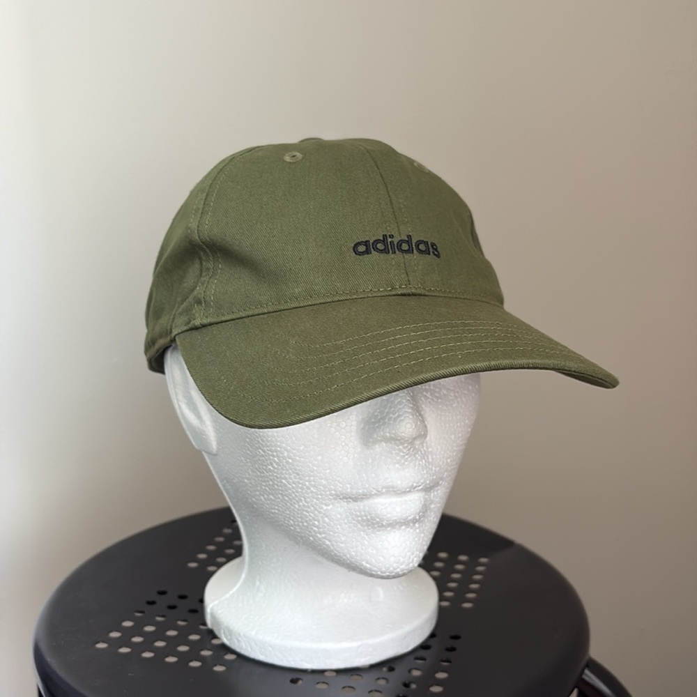 Green Adidas Hat . - Picture 2 of 7